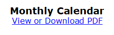 Monthly Calendar